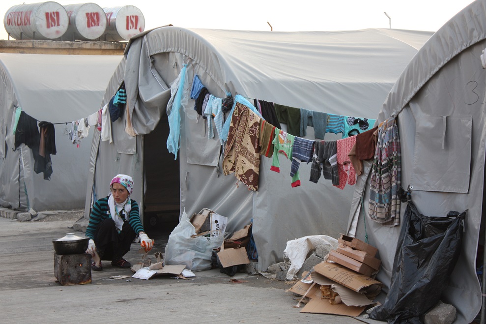 Refugiados sirios en Turquía. Caroline Gluck/ EU ECHO