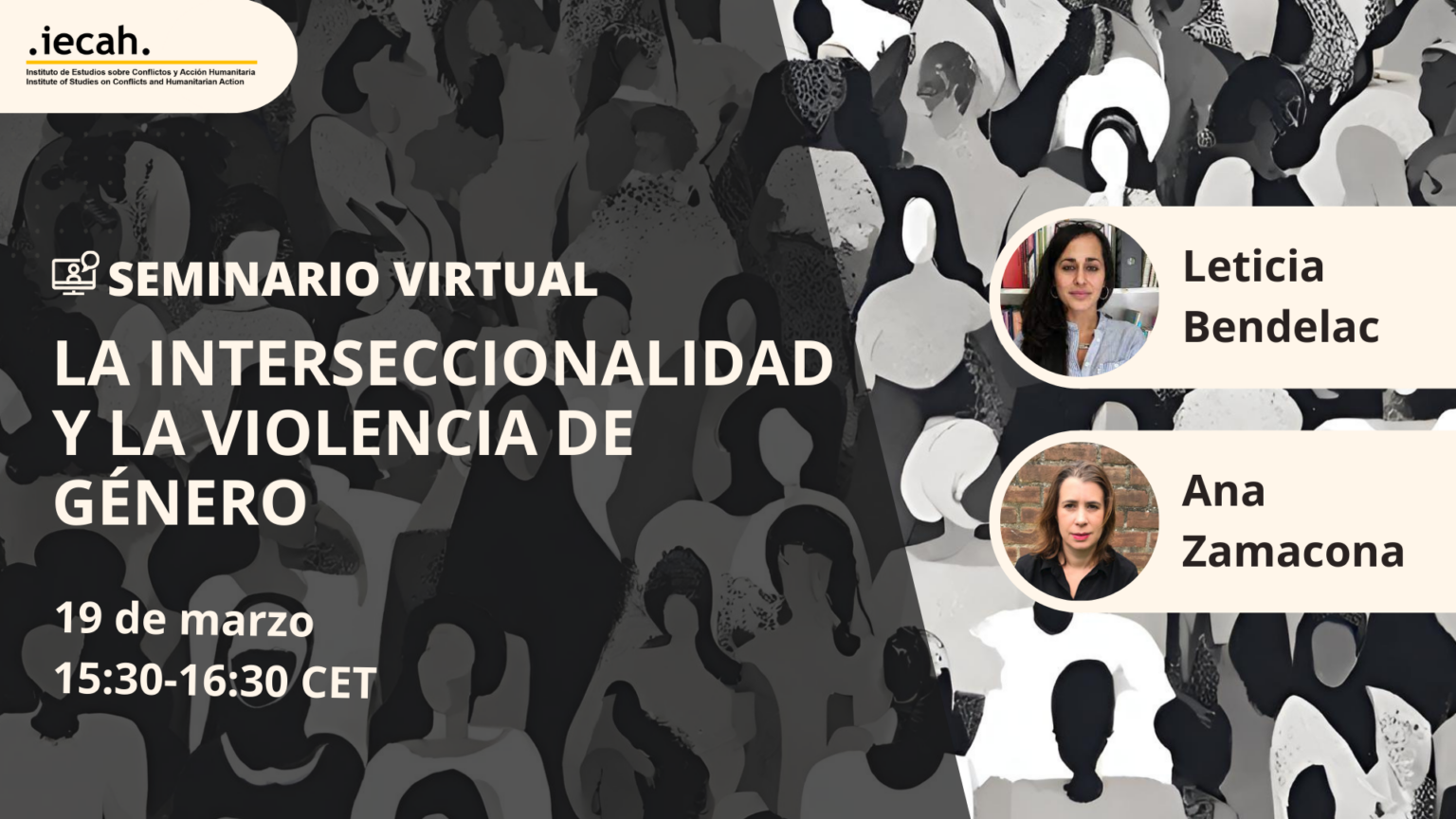 Seminario virtual | La interseccionalidad y la violencia de género - IECAH